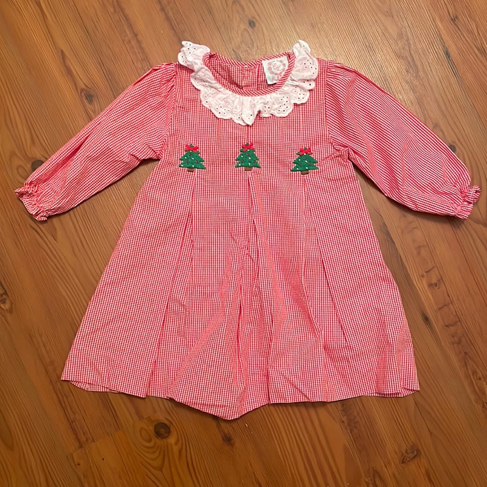 Smocked Christmas Dress